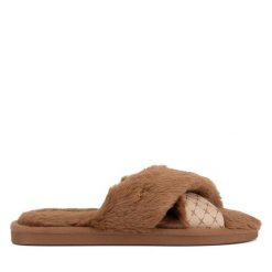 Kapcie MEXX. Brązowe kapcie Mexx, bez wzorów. Za 79.99 zł.