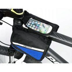 Torba rowerowa sakwa saszetka uchwyt rowerowy na telefon DUNLOP. Czarne nerki i saszetki Dunlop, bez wzorów, sportowe, bez dodatków. Za 55.00 zł.