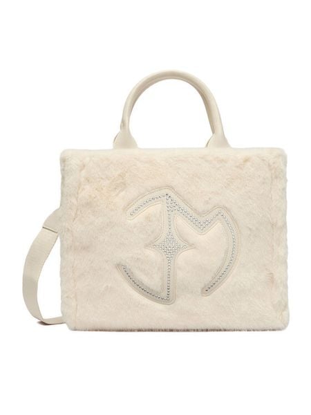 Eva Minge Torebka EO-ASI-LA482-3917 Écru. Torebki klasyczne Eva Minge, bez wzorów, z materiału, bez dodatków. Za 139.99 zł.