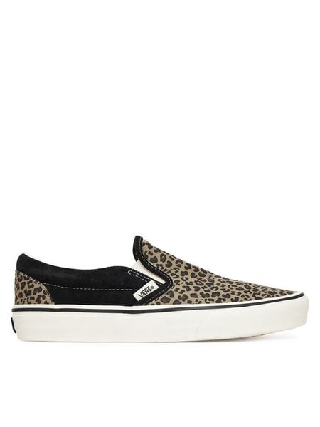 Vans Tenisówki Knu Skool Jumbo VN0009Q7YY61 Czarny. Czarne trampki Vans, bez wzorów, ze skóry, bez zapięcia. Za 229.99 zł.