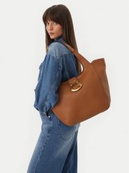 Guess Torebka Camden HWBB93 08240 Brązowy. Brązowe shopper bag Guess, z aplikacjami, ze skóry, bez dodatków. Za 714.99 zł.