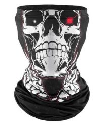 Czapka wielofunkcyjna ROCKBROS Czaszka - Czarna. Czarne czapki zimowe ROCKBROS, bez wzorów, z materiału, eleganckie. Za 55.60 zł.