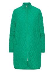 Ilse Jacobsen Płaszcz pikowany w kolorze zielonym rozmiar: 34. Zielone płaszcze Ilse Jacobsen, bez wzorów, bez kaptura. Za 289.95 zł.