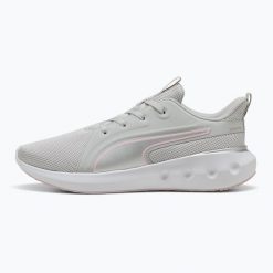 Buty do biegania PUMA Softride Carson. Szare buty do biegania Puma, bez wzorów, bez zapięcia, do biegania. Za 189.99 zł.