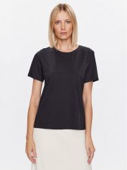 Calvin Klein T-Shirt K20K205410 Czarny Regular Fit. Czarne t-shirty Calvin Klein, xxl, bez wzorów, z bawełny, bez kołnierzyka, bez ramiączek. Za 169.99 zł.