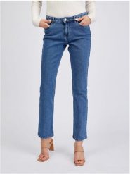 Orsay Dżinsy - Slim fit - w kolorze niebieskim rozmiar: 36. Niebieskie jeansy Orsay, bez wzorów, klasyczne. Za 100.99 zł.
