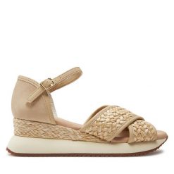 Sandały Gioseppo. Sandały Gioseppo, bez wzorów, bez obcasa, na koturnie, bez zapięcia. Za 449.99 zł.