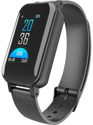 SmartCase Smartwatch w kolorze czarnym ze słuchawkami rozmiar: onesize. Czarne, cyfrowe zegarki SmartCase, sztuczne. Za 329.45 zł.