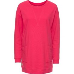 Długa bluza bonprix różowy hibiskus. Bluzy marki KALENJI. Za 74.99 zł.