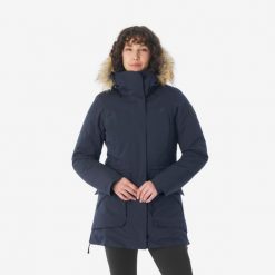 Parka turystyczna damska zimowa Quechua NH900 -20°C wodoodporna. Niebieskie płaszcze QUECHUA, na zimę, m, bez wzorów, z syntetyku, sportowe, bez kaptura. W wyprzedaży za 399.99 zł.