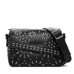 Torebka Desigual. Czarne torebki klasyczne Desigual, bez wzorów, klasyczne, bez dodatków. Za 219.99 zł.