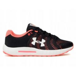 Buty do biegania damskie UNDER ARMOUR MICRO G PURSUIT siateczka. Czarne buty do biegania Under Armour, bez wzorów, bez zapięcia, do biegania. Za 239.00 zł.