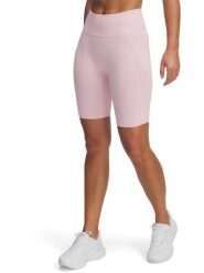 Under Armour Szorty funkcyjne w kolorze jasnoróżowym rozmiar: M. Różowe szorty sportowe Under Armour, bez wzorów, z podwyższonym stanem, outdoorowe. Za 119.12 zł.