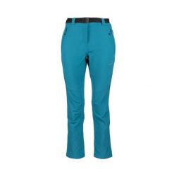 Spodnie damskie softshell Mona1. Niebieskie spodnie narciarskie Bergson, bez wzorów, z materiału, narciarskie. Za 364.00 zł.