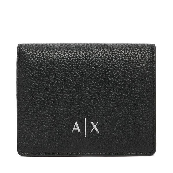 Portfel Armani Exchange. Czarne portfele Armani Exchange, bez wzorów. Za 269.99 zł.
