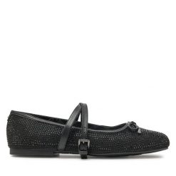 Baleriny MICHAEL Michael Kors. Czarne baleriny MICHAEL Michael Kors, bez wzorów, bez obcasa, bez zapięcia. Za 679.99 zł.
