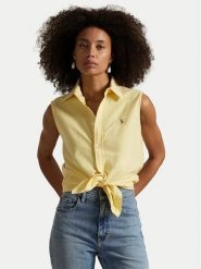 Polo Ralph Lauren Koszula 211968896004 Żółty Classic Fit. Żółte koszule Polo Ralph Lauren, l, bez wzorów, z bawełny, bez kołnierzyka, bez ramiączek. Za 629.99 zł.