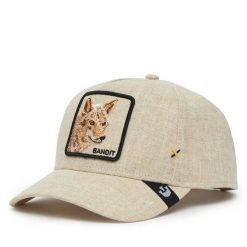 Czapka z daszkiem Goorin Bros. Brązowe czapki z daszkiem Goorin Bros, bez wzorów. Za 169.99 zł.