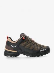 Buty turystyczne damskie Salewa Mountain Trainer Lite. Zielone trekkingi Salewa, bez wzorów, z gumy, bez zapięcia, trekkingowe. Za 652.00 zł.
