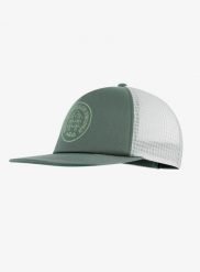 Czapka z daszkiem Rab Cirque Print Cap - sage/pewter. Zielone czapki z daszkiem RAB, bez wzorów, z materiału. Za 137.49 zł.