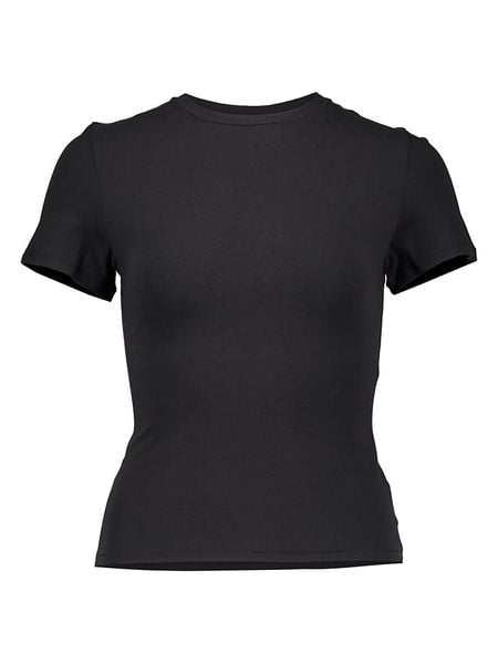 Skims Top w kolorze czarnym rozmiar: L. Czarne topy Skims, l, bez wzorów, bez kołnierzyka, bez ramiączek. Za 170.47 zł.