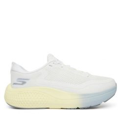 Buty do biegania Skechers. Białe buty do biegania Skechers, bez wzorów, bez zapięcia, do biegania. Za 379.99 zł.