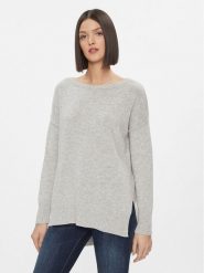 Kontatto Sweter 3M1083N Szary Regular Fit. Szare swetry Kontatto, m, bez wzorów, z syntetyku, bez ramiączek. Za 259.99 zł.