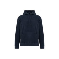 Oversizowa bluza z kapturem z mikropolaru z recyklingu Kariban. Niebieskie bluzy KARIBAN, m, bez wzorów, z bawełny, bez ramiączek, z kapturem. Za 154.00 zł.