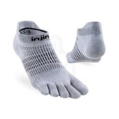 Skarpetki damskie Injinji Lightweight No-Show. Szare skarpetki Injinji, bez wzorów. Za 95.70 zł.
