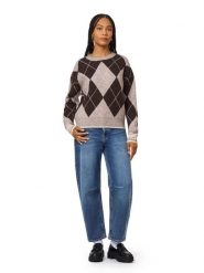 Scotch & Soda Sweter w kolorze szarobrązowo-ciemnobrązowym rozmiar: XS. Brązowe swetry Scotch & Soda, xs, bez wzorów, bez ramiączek. Za 269.95 zł.