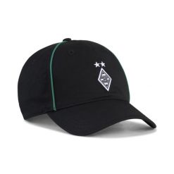 Czapka z daszkiem Borussia Mönchengladbach KING PUMA Black White. Białe czapki z daszkiem Puma, bez wzorów, sportowe. Za 139.00 zł.