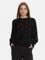 Lola Casademunt by Maite Sweter MF2511023 Czarny Oversize. Czarne swetry Lola Casademunt by Maite, m, bez wzorów, z syntetyku, bez ramiączek. Za 659.99 zł.