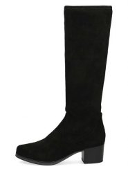 Caprice Kozaki w kolorze czarnym rozmiar: 38. Czarne kozaki Caprice, na zimę, bez wzorów, bez obcasa, na obcasie, bez zapięcia. Za 229.95 zł.