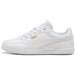 Buty sportowe damskie Puma K moda. Białe buty treningowe Puma, bez wzorów, ze skóry, bez zapięcia, na fitness i siłownię. Za 390.00 zł.