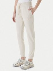 EA7 Emporio Armani Spodnie dresowe 8NTP66 TJ9RZ U1088 Beżowy Regular Fit. Brązowe spodnie dresowe EA7 Emporio Armani, bez wzorów, z dresówki. Za 499.99 zł.