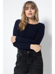 Perfect Cashmere Kaszmirowy sweter "Whitney" w kolorze granatowym rozmiar: XL. Niebieskie swetry Perfect Cashmere, xl, bez wzorów, z kaszmiru, bez ramiączek. Za 215.71 zł.