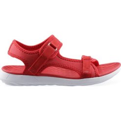 Sandały damskie SAD203 - czerwony. Sandały marki 4f. Za 129.99 zł.