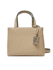 Armani Exchange Torebka 942647 CC793 U1092 Beżowy. Brązowe torebki klasyczne Armani Exchange, bez wzorów, ze skóry, bez dodatków. Za 589.99 zł.