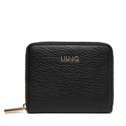 Portfel Liu Jo. Czarne portfele Liu Jo, bez wzorów. Za 269.99 zł.