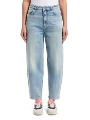 Scotch & Soda Dżinsy - Mom fit - w kolorze błękitnym rozmiar: W25/L32. Niebieskie jeansy Scotch & Soda, l, bez wzorów, z podwyższonym stanem. Za 175.67 zł.