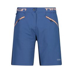 Szorty damskie z wewnętrzną dzianinową bielizną CMP Free. Brązowe szorty CMP, bez wzorów, z dzianiny. W wyprzedaży za 293.99 zł.