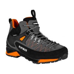 Buty trekkingowe dla dorosłych Alpinus The Ridge Mid Pro. Brązowe buty trekkingowe Alpinus, bez zapięcia. Za 699.00 zł.