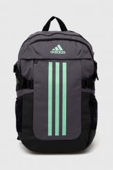 Adidas Performance plecak kolor szary duży z nadrukiem. Szare plecaki adidas Performance, bez wzorów, z materiału, do ręki, z nadrukiem, bez dodatków. Za 169.99 zł.
