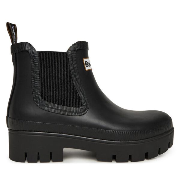 Kalosze Barbour. Czarne kalosze Barbour, bez wzorów, bez zapięcia. Za 424.99 zł.