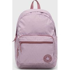 Converse plecak kolor fioletowy duży gładki. Fioletowe plecaki Converse, bez wzorów, z włókna, do ręki, bez dodatków. Za 189.99 zł.