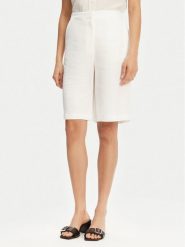 BOSS Bermudy 50537403 Biały Relaxed Fit. Białe szorty Boss, bez wzorów, z materiału. Za 589.99 zł.