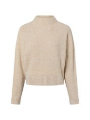 Opus Damski sweter z dzianiny - Posmic Kobiety beżowy|srebrny marmurkowy, 36. Brązowe swetry Opus, bez wzorów, z dzianiny, bez ramiączek. Za 449.95 zł.