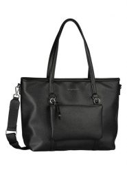 Tom Tailor Shopper bag "Jamila" w kolorze czarnym - 43,5 x 32 x 13 cm rozmiar: onesize. Czarne shopper bag Tom Tailor, bez wzorów, z materiału, na ramię, bez dodatków. Za 172.89 zł.