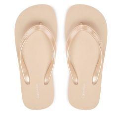 Japonki Calvin Klein. Czerwone japonki Calvin Klein, bez wzorów. Za 149.99 zł.