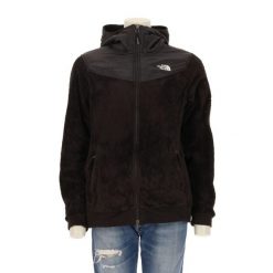 Kurtka damska Denali TNF z polaru. Czarne kurtki The North Face, l, bez wzorów, z polaru, sportowe, bez kaptura. Za 212.96 zł.